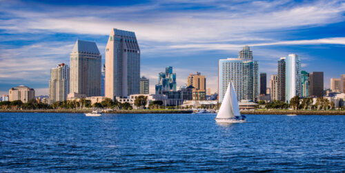 Downtown San Diego Skyline