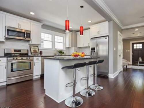 kitchen in rental home