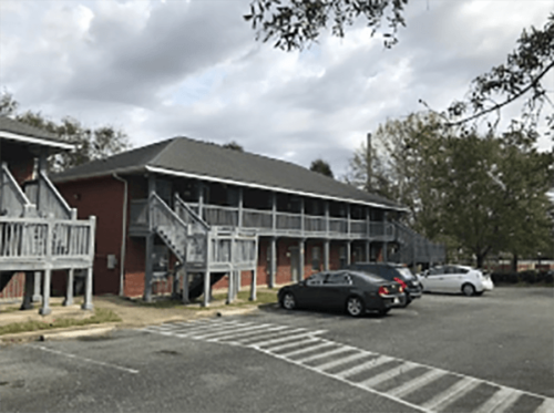 Tallahassee Multifamily Building with staircases