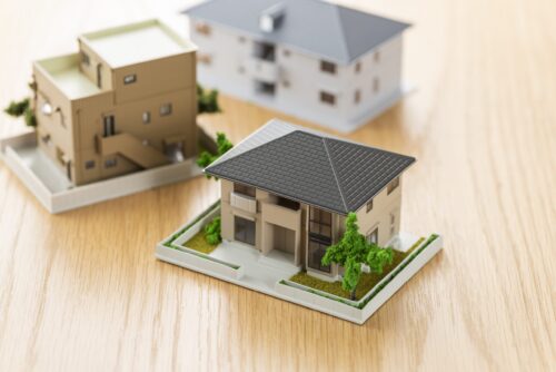 model of a multifamily property