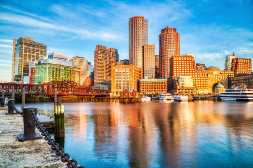 boston massachusetts skyline