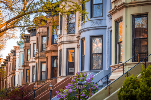 new york city brownstones