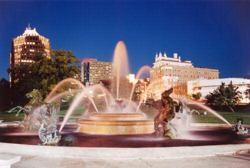 JC Nichols Fountain in Kansas City, Missouri